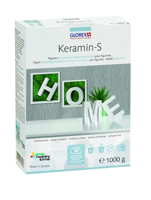 Paquete Keramin-S 1 kg blanco nieve
