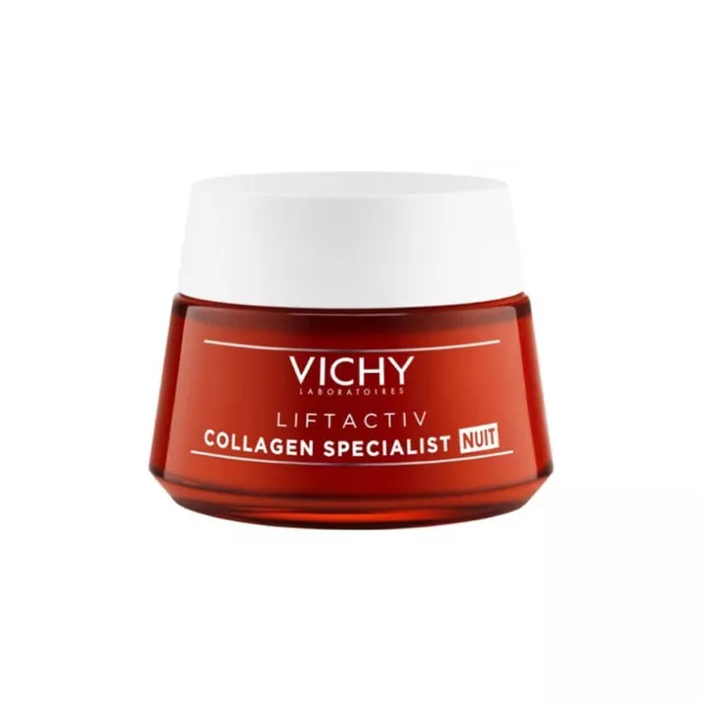 Vichy Liftactiv - Collagen Specialist Crema Viso Notte Anti-età, 50ml