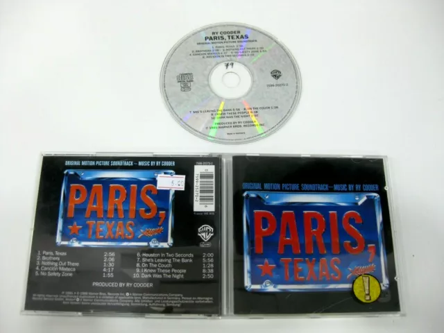 Paris, Texas CD Original Motion Picture Soundtrack-Music By Ry Cooder