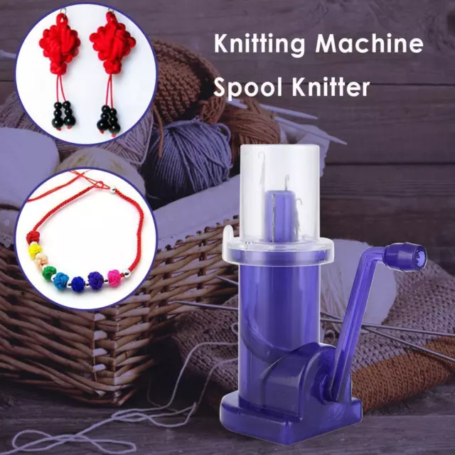 Hand-Operated Easy Weaver Knitter Household Knitting Machine Home DIY Craft Tool