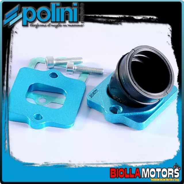 215.0436 Collettore Aspirazione Polini Evo D.35 Piaggio Ntt Pwk - Girevole 360