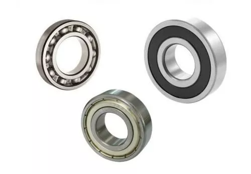 6200 to 6212 Open, 2RS Sealed, ZZ Shielded - Superior Quality Ball Bearings