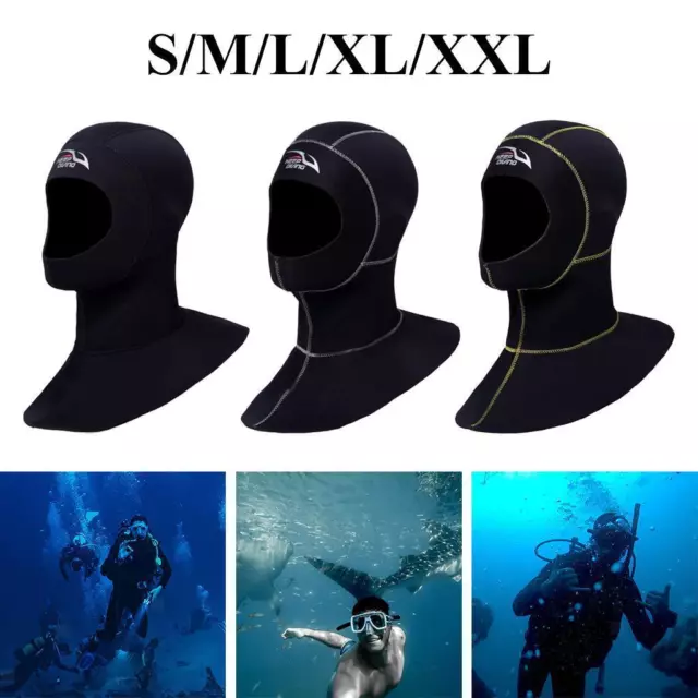 Stretchy Diving Wetsuit Hood Flexible Snorkeling Kayaking Hat Dive Gear