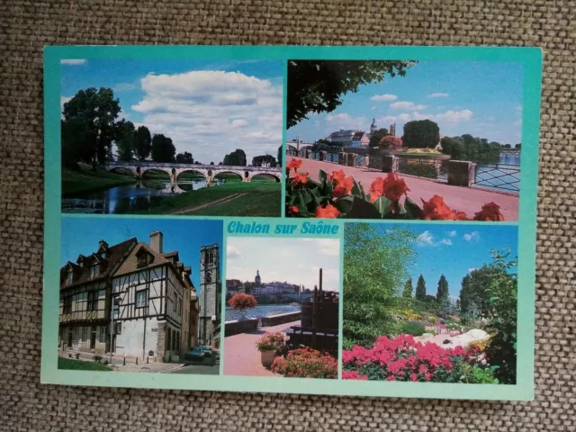 Cpsm Cpm Chalon On Saône Different Views