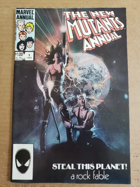 1984 Marvel Comics The New Mutants Annual #1 - 1st appearance of Lila Cheney