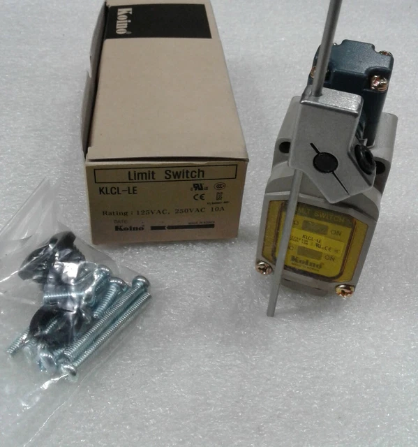 Klcl-Le Koino Limit Switch 125Vac 250Vac 10A New