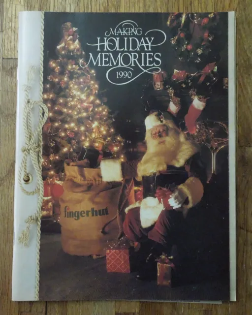 Vtg. Fingerhut Catalog '90 Holiday Christmas 171 Pages Toys Clothes Electronics
