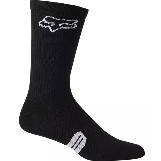 Fox racing 8'' ranger sock black calze bike mtb downhill dirt