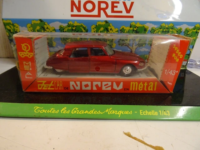 NOREV ancienne Citroen DS 19 N°48 échelle 1/43e servo direction