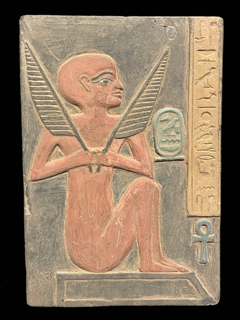 Plaque en métal 30 x 40 cm Rétro Signe Métropole Caire Egypte