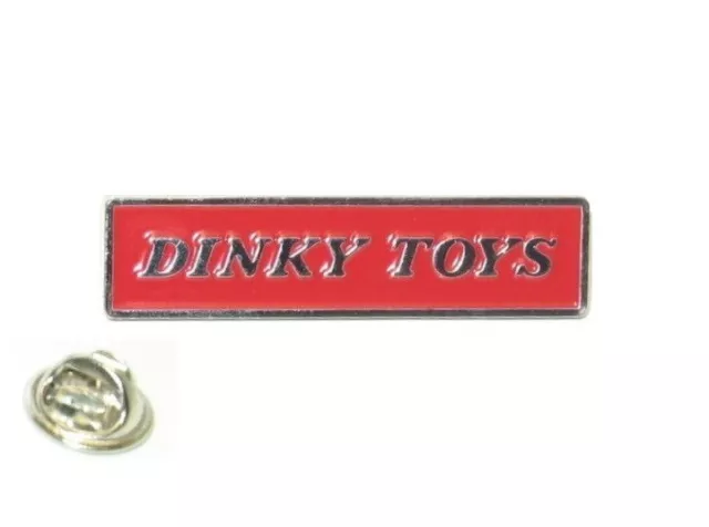Genuine Dinky Toys 40mm Metal Enamel Advertising Pin Badge By Atlas Editions