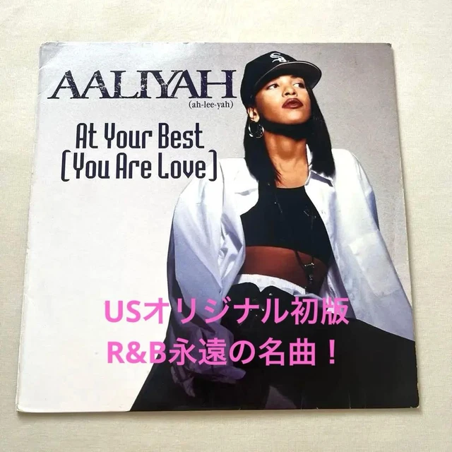 AALIYAH - AT Your Best / Back & Forth - CD - Single - **Mint