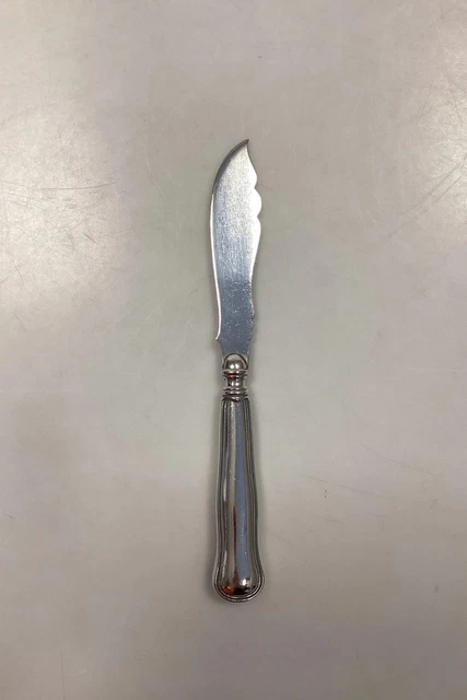 ANCIEN COUTEAU DE pêche danois en plaqué argent ABSA EUR 21,56 - PicClick FR