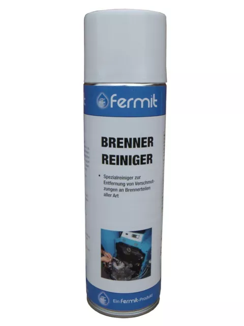 Brennerreiniger Spray von Fermit 500 ml Brennraum Feuerraum Heizkessel Reiniger