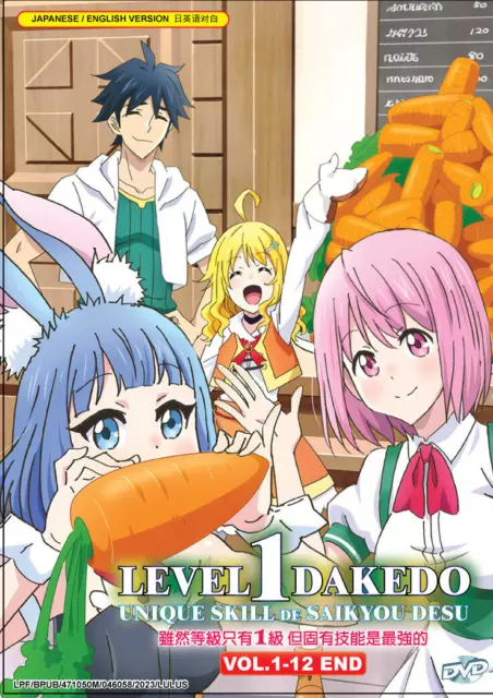 English dubbed of Shikkakumon No Saikyou Kenja (1-12End) Anime DVD Region 0