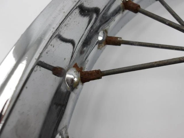 Jante avant pour moto HONDA 125 CM CUSTOM 1982 à 2000 3