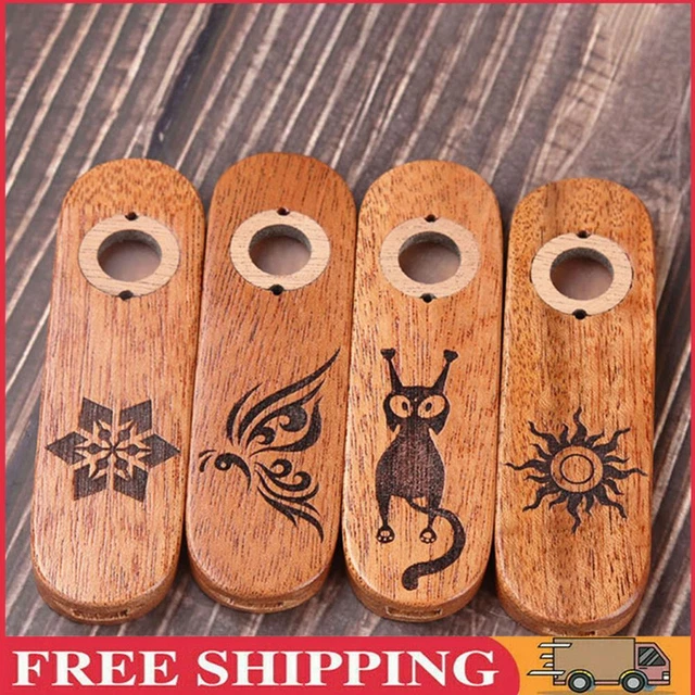 Musical Instruments Accompaniment Wind Instrument Wooden Kazoo for Music Lovers