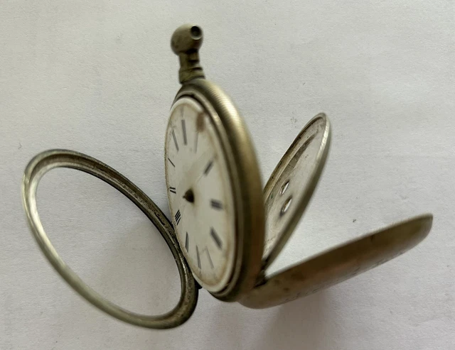 Montre De Poche Ancienne Cylindre 10 Rubis - Vintage - Occasion Pour Collectionneurs