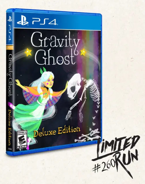 Gravity Ghost Deluxe Edition + #511 Card PS4 Limited Run #260 LRG New Sealed