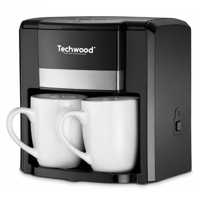 Cafetière électrique expresso  2 Tasses Duo  Porte-filtre  Filtre permanent 500W