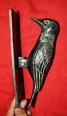 Brass Knocker Bell Collection Woodpecker Bird Handmade Finish Door knocker MS41 2