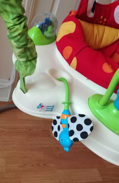 Fisher price jumperoo rainforest bouncer baby toy activity jumping 3