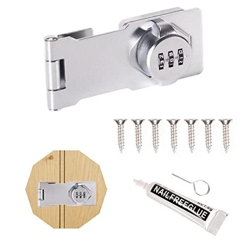 Household Cabinet Password Locks Cabinet Door Combination Lock with 7 Screws ...