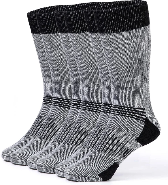 Men and Women Wool Merino Socks Thermal Hiking Warm 3 Pairs Outdoor Winter