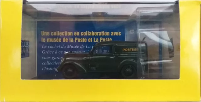 Universal Hobbies 1/43 - La poste PTT 03 - Renault Juvaquatre