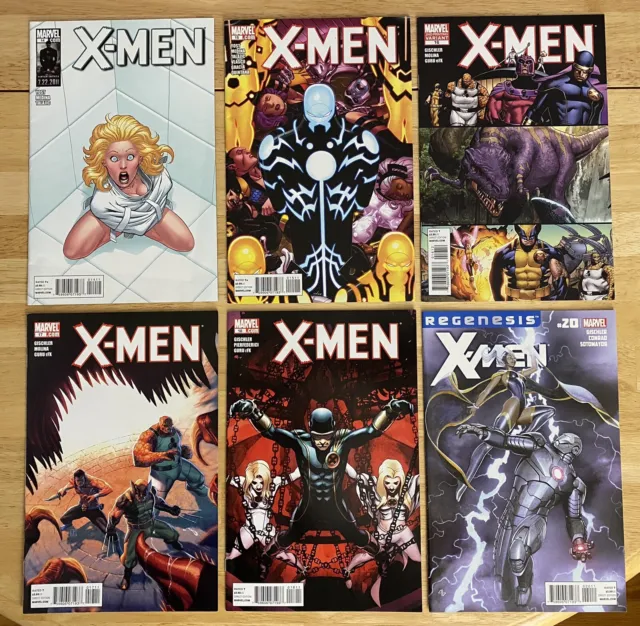 X-Men Vol. 3 (2010) 14, 15, 16 (Rare 2nd Print Var), 17, 18, 20 High Grade