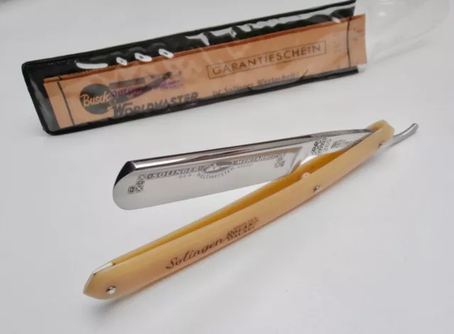 Rasiermesser WELTMEISTER 5/8 TOP Genuine old Straight Razor Solingen Rasoir! 3