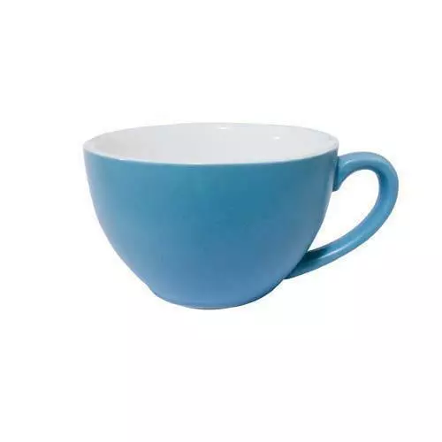6x Cappuccino Cup Breeze Blue 200mL Bevande Coffee Tea Hot Chocolate Cups