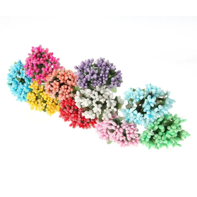 1Bunch Artificial Flower Berry Leaf Wedding Bouquet Home DIY Floral Craft Decor