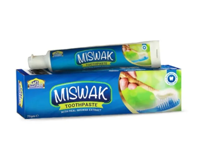 Miswak Zahnpasta | Siwak Zahnpasta 70 g | Miswak -Sewak|Al-KHAIR Fluoridfrei