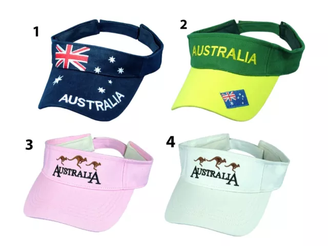 Adjustable Sport Unisex Men Women Australian design Sun Visor Hat