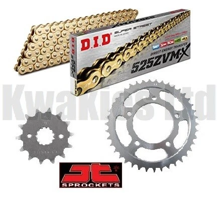 JT X-Ring Chain & Sprocket Kit – Fits Honda CBF600 2004-2007, Front & Rear Sprockets