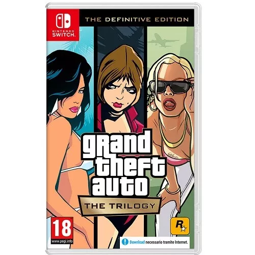 Gta Grand Theft Auto Trilogy The Definitive Edition Nintendo Switch Italiano Eu