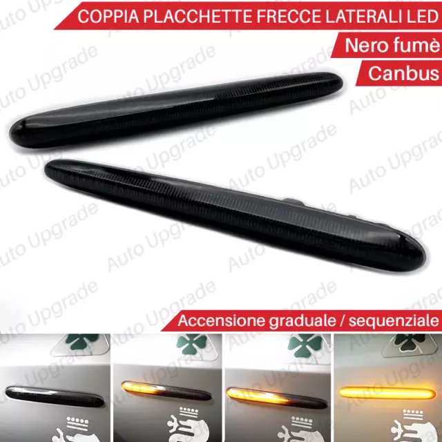 Coppia Frecce Laterali Fume' Progressive Dinamiche Led Per Alfa Romeo Giulietta