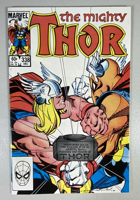 The Mighty Thor # 338 Marvel Comics Great Copy 1983 Beta Ray Bill HIGH GRADE