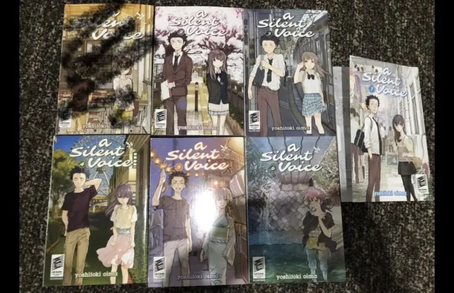 A Silent Voice Manga Volumes 2-7 CHECK DESCRIPTION FOR BUNDLE SALES