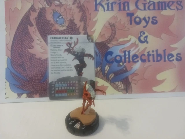 Marvel Heroclix 060 CARNAGE CLEA - CHASE Spider-Man Beyond Amazing
