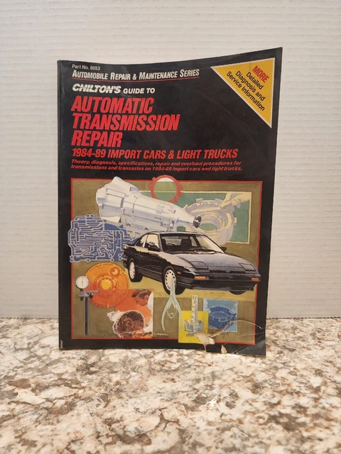 Chilton Automatic Transmission Repair Manual 84-89 Import Cars & Trucks #8053