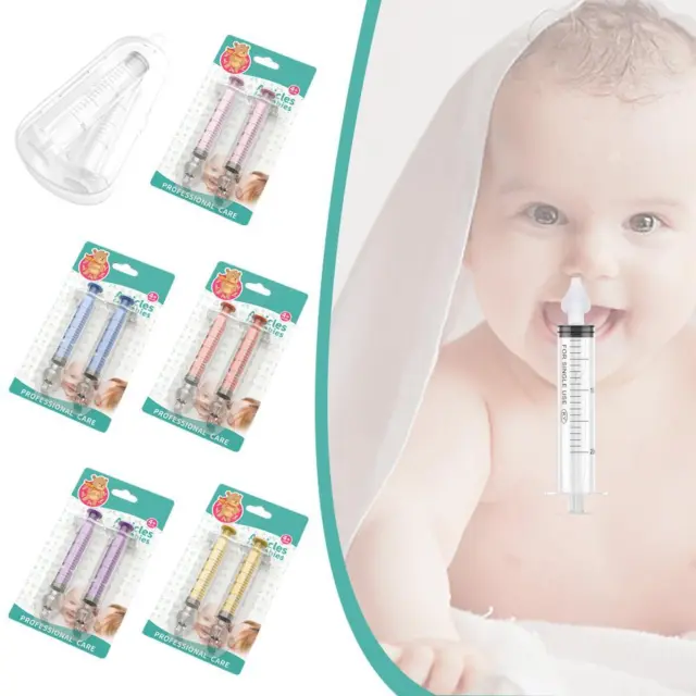 Tubo de aguja lavadora nasal para bebés bebés 10m/20ml/30ml*2 piezas