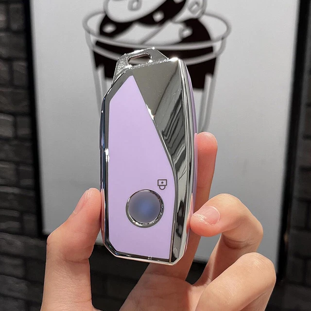 TPU New Energy Car Key Cover Shell BAG For BMW 7 Series 740Li 735Li X7 3 Colors