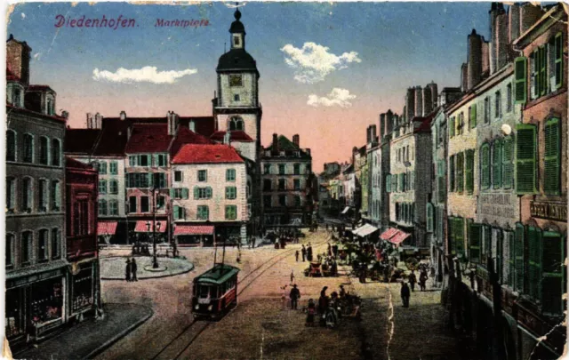 CPA AK DIEDENHOFEN - Marktplatz (454897)