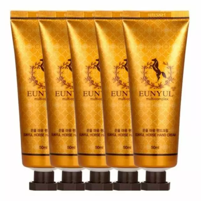 Crema de manos con aceite de caballo Eunyul 50 ml*5 piezas - ENVÍO GRATUITO