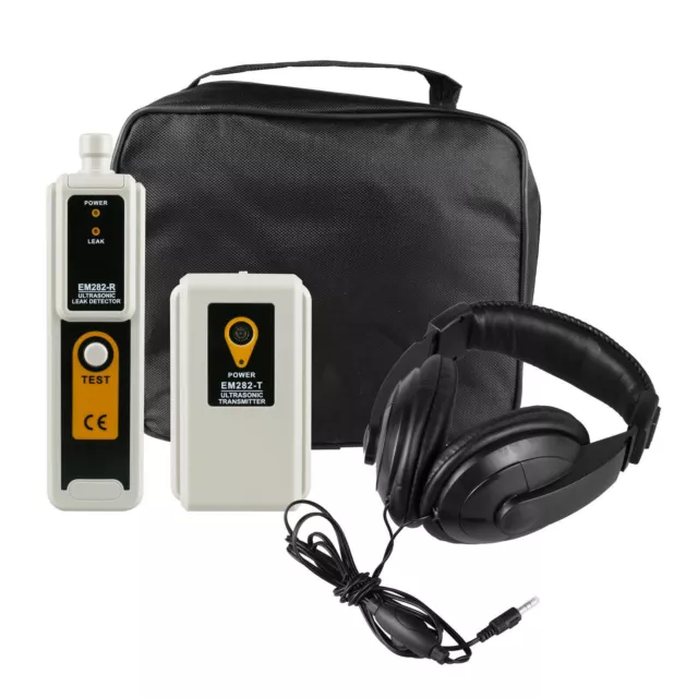 Ultrasonic Leak Detector Transmitter Air Water Dust Pressure Vacuum 40kHz