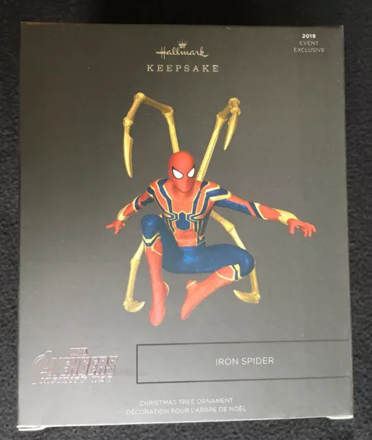 Hallmark 2019 SDCC NYCC Iron spider marvel avengers infinity war limited popmind