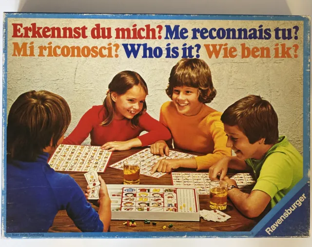 Erkennst du mich? von Ravensburger - Brettspiel - Rarität aus den 70er Jahren