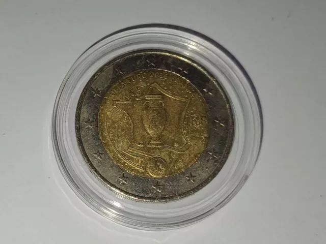 2 Euro Münze aus Frankreich Uefa 2016 für Sammler